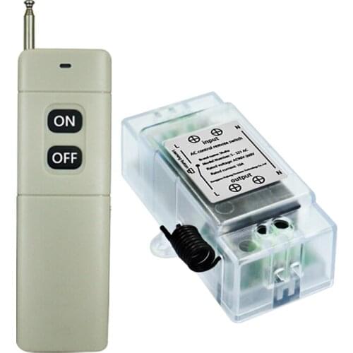 Smart Home AC 220V 1 Channel wireless remote control switch