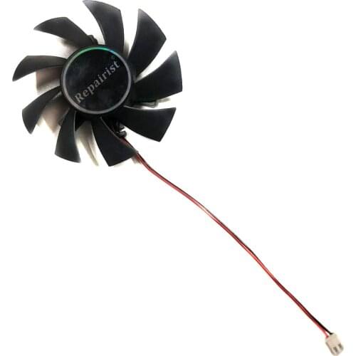 T128015SH 2pin 3PIN GPU VGA Cooler Cooling Fan For Gigabyte N240 N250 GTS240 250 GTS450 Video Cards As Replacement