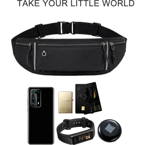 Waterproof Running Waist Bag Canvas Sports Jogging Portable Outdoor Phone Holder Belt Bag Women Men Fitness Sport Accessories