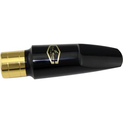 Hard rubber body with metal stem Tenor Saxophone mouthpiece