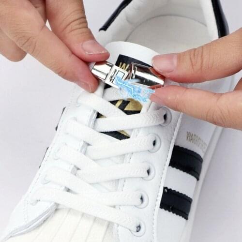 2021 new strong magnetic buckle magnetic no shoelace shoelace tennis shoe lazy shoe shoelace suitable for all children and adult