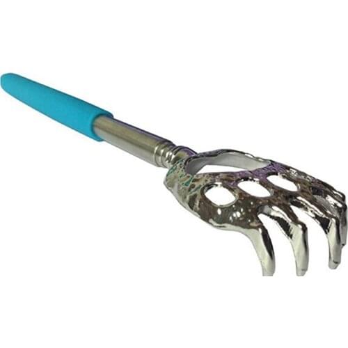 1PC Durable Bear Claw Stainless Steel Back Scratcher Telescopic Extendable Massager Convenient Claw Telescopic Ultimate Massager