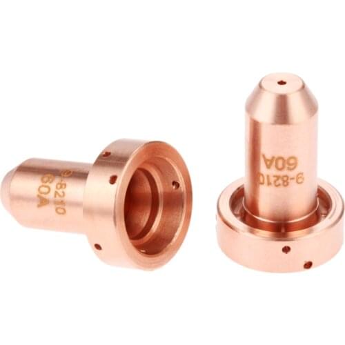 10pcs 9-8210 Plasma Cutting Torch Nozzle 60Amp Tip For SL60 SL100 Consumable Part
