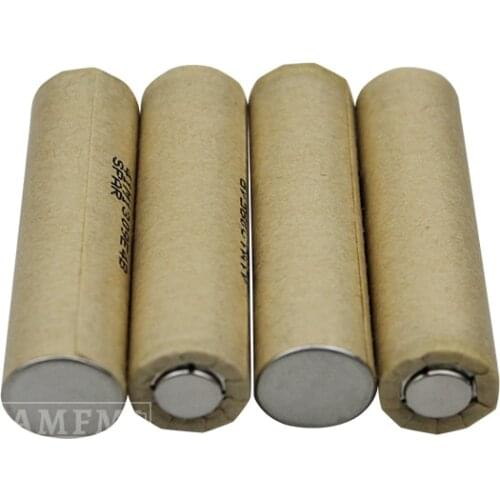 4PCS HR-4/3AU N/PC DSC DVC Cellular Phone Semiconductor-driven Audio Battery 41M1309E4B 1.2V Ni-MH Rechargeable Battery for FDK