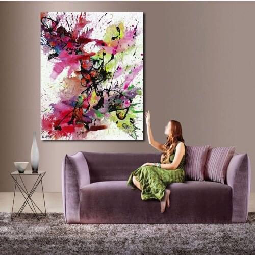JQHYART Abstract Lines Paintings On Canvas Modern Wall Pictures For Living Room Home Decor No Frame Oil Painting