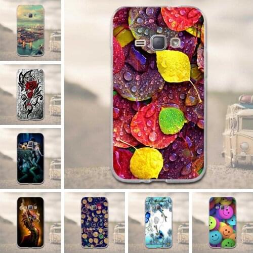 Case 4.5"For Samsung Galaxy J1(2016) J120 J120F J1 2016 SM-J120F soft silicone cases Phone back cover For Samsung J1 2016 phone