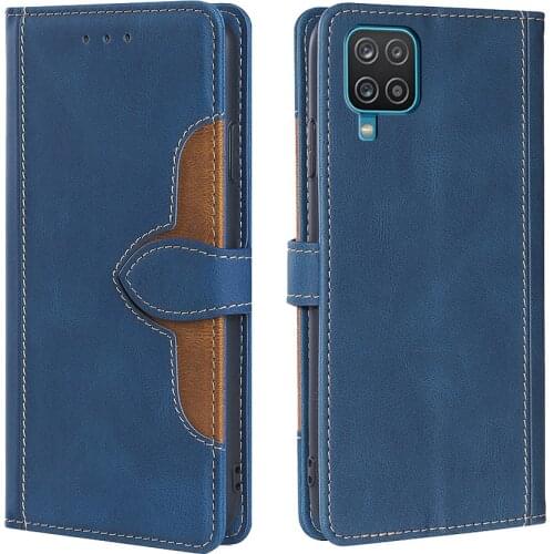 Phone Case for Samsung Galaxy A02 A12 A32 A02S A72 A52 A42 5G Coque Flip pu Leather Wallet Magnetic Soft Back Cover Card Stand