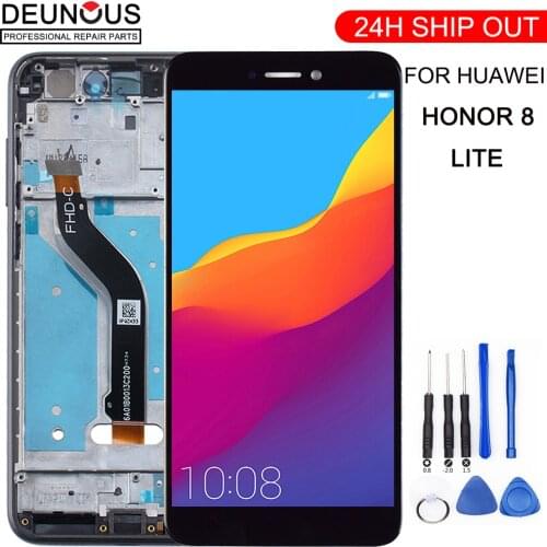 Display For Honor 8 Lite LCD Touch Screen Digitizer replacement for Huawei Honor 8 Lite PRA-TL10 AL00 Display Tested LCD Sensor