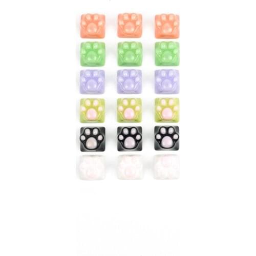 Resin ESC Cat Keycap Original Custom Cherry Profile Kitty Paw For Mechanical Keyboard Cherry MX Gateron and Gateron Switches