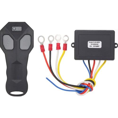 Winch Wireless Remote Control Set Kit for Jeep ATV SUV Offroad DC 12v Wireless Winch Remote Control