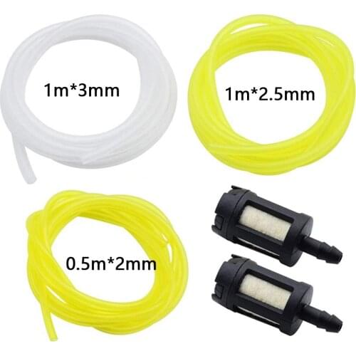 Accessory Flexible Fuel Pipe Kit Chainsaw Fuel Filter Kit For Most Strimmers Chainsaws Tools Suitable