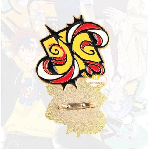 Anime SK8 The Infinity Anime Metal Badge Reki Kyan Hard Enamel Pin Langa Miya Cherry Adam Cosplay Brooch Pin Itabag Cute Pendant