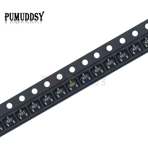 50PCS TL431 431 CJ431 SOT-23 TL431A SOT23 SOT SMD New And Original IC Chipset