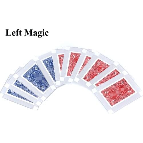Disposable Deck Magic Tricks Close Up Magic For Magician Card Magica Illusion Gimmick Props Comedy Easy To Do Disappearing Shows