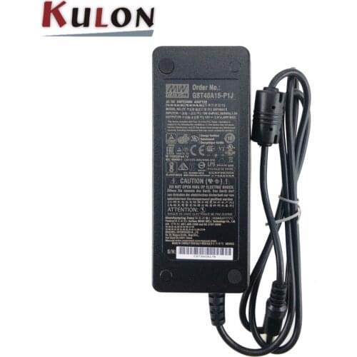 Original Mean Well GST40A15-P1J 40W 15V 2.67A AC/DC high reliable Level V Meanwell desktop Adaptor