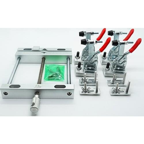 Aluminium alloy Flat tongs Vice Work Table Metal Clamp Engraver Fastening Platen Router Fixture CNC Woodwork