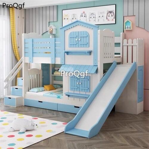 Prodgf 1Pcs A Set Children Famous updown Castle Bedroom Bed