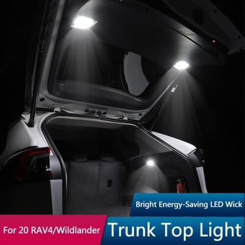 QHCP Car Trunk Tailgate Light LED Cargo Luggage Compartment Trunk Lamp High Brightness For Toyota RAV4 Wildlander 2020 Accessory