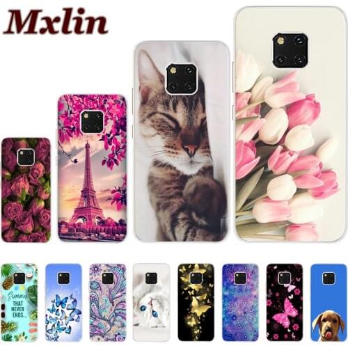 Silicone Case For Huawei Mate 20 Lite Pro Case Cute Cartoon Soft Back Cover For Huawei Honor 10 8A 8C 8X 10i 10 Lite Phone Cases