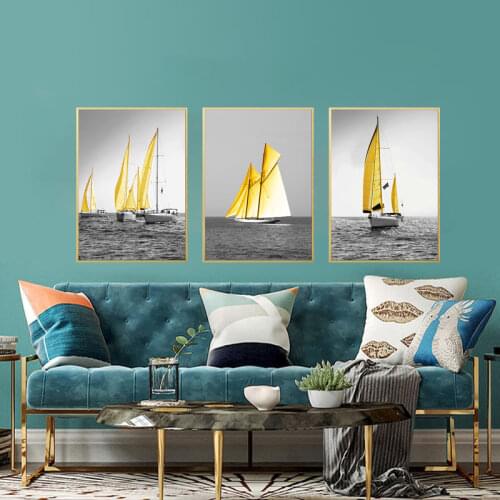 Frameless Modern Light Luxury Poster Living Room Sofa Background Abstract Style Home Decoration Printing Canvas Hanging Painting