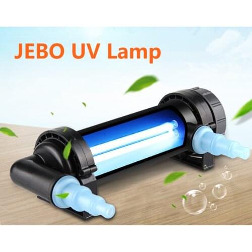 JEBO UV lamp fish tank sterilization lamp UV algae removal Aquarium Plant Mini Nano Series Water Cleaner Filter