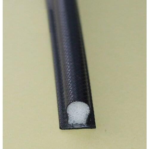 High Resilience PE PU Foam Adhesive Sealing Strip Door Window Seals Gasket 4.8/6.8/7.6 x 5.2/6.3/6.4/6.8/7.6/9.6mm 500m Black