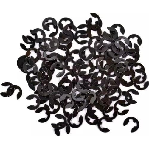 100PCS E-Clip M2.5 02037 E Clips Circlip For RC 1/10 HSP Model Car Spare Parts 94122 94123 94106 94166 94155 94177 9411194188