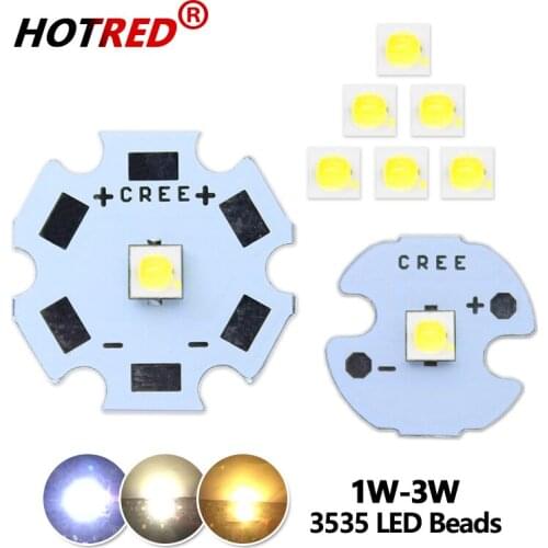 10 50 100pcs 3W Taiwan 3535 SMD High Power LED diode Chip Cool White Neutral White Warm White instead of CREE XPE XP-E led