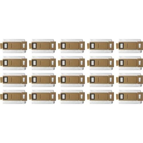 20Pcs Dust Bag For Xiaomi Roborock T7S T7S Plus S7 S7 Plus Robot Vacuum Cleaner Replacement Accessories Sweeping Parts