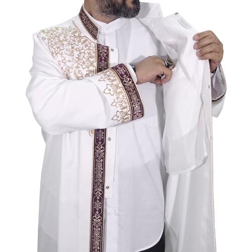 2021 robe saudi arabia muslim dresses Qamis man jubba thobe robe prayer Dubai abaya muslim muslim products