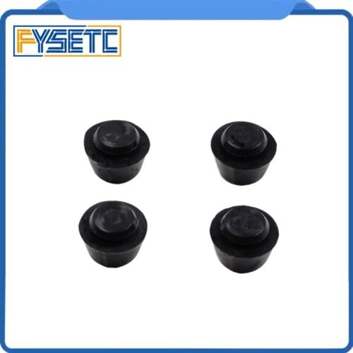 4pcs New Anti vibration Rubber Landing Mat Feet Antivibration Feet For 2020/3030 Profile Prusa I3 MK3 Kit 3d Printer Parts