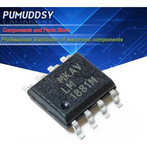 5PCS in stock can pay LM1881MX LM1881M LM1881 SOP-8 Video ICs DUAL AUDIO AMP IC