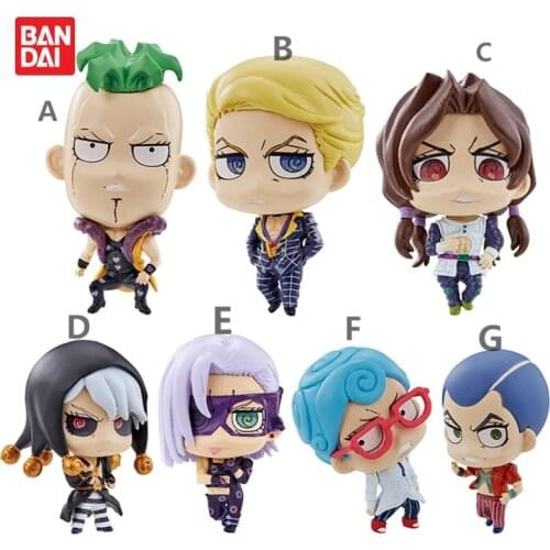 Bandai Gashapon SD 03 Jojos Bizarre Adventure Action PVC Anime Figura Model Collection Kids Toys