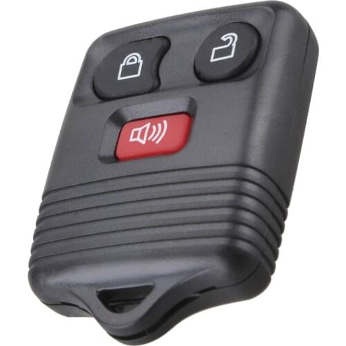 Black 3 Buttons Keyless Entry Replacement Portable Key Remote Fob Shell Cases for Ford Car convenient Accessories Tools