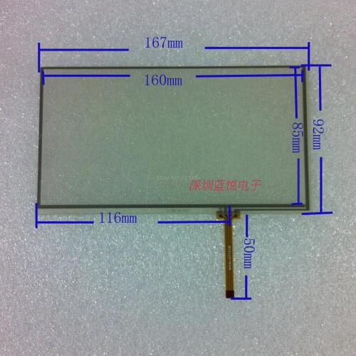 ZhiYuSun for NISSAN QY-7221 Car dvd general Screen Touch Screen Digitizer QY7221