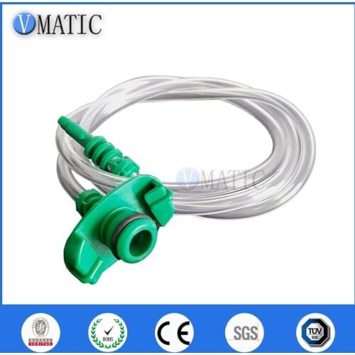 Free Shipping Glue Dispensing Dispenser American Type 10cc ml Pneumatic Syringe Barrel Adapter