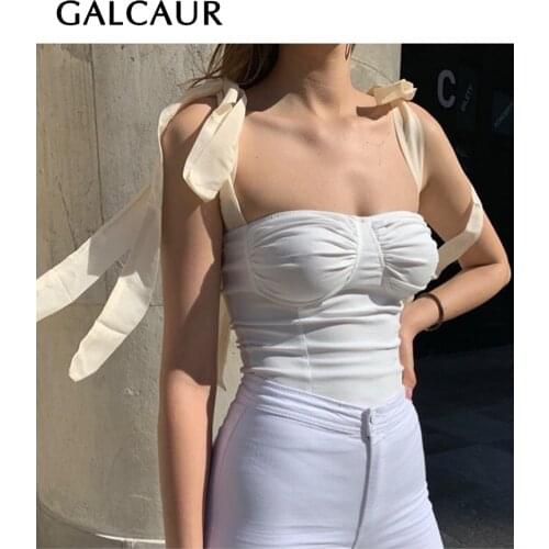 Женские топы GALCAUR China At AliExpress