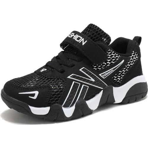 Summer Quality Kids Sneaker Boys Shoes Girl Toddler Casual Sport Running Shoes Breathable Mesh Shoe Velcro Fashion Footwear