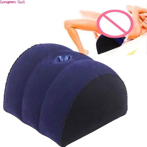 Funny Inflatable Love Pillow Cushion Aid Wedge Position Furniture Couple Magic Love Game Toy Improve The Chances Of Pregnancy