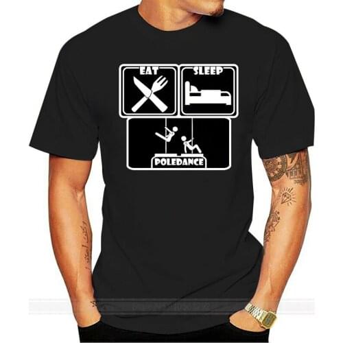 Newest MenS Funny . Sleep. Poledance. Premium ringspun Mens T-shirt. All colours and sizes Tee shirt