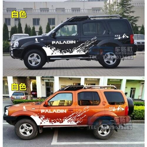 New car stickers FOR Nissan Paladin Body exterior decoration modified Film Paladin sports off-road door stickers
