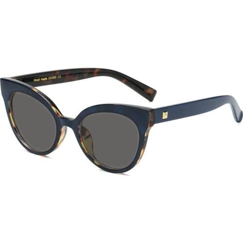 2020 New Bifocal Reading Sun Glasses Women Men Presbyopia Eyeglasses Cat Sunglasses Diopter +1.0 To +4.0 FML