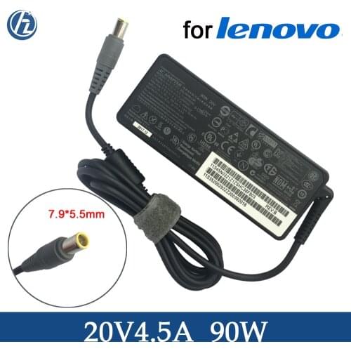 Genuine Laptop AC Adapter Charger For Lenovo Thinkpad T60 T61 X220 X230 R61 R400 20V 4.5A 90W Notebook Power Cord