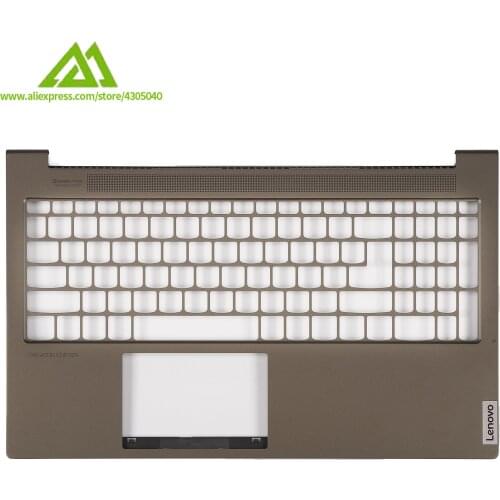 Original New Palmrest Cover For Lenovo Yoga Creator 7-15 7 15IMH05 C Cover Brown