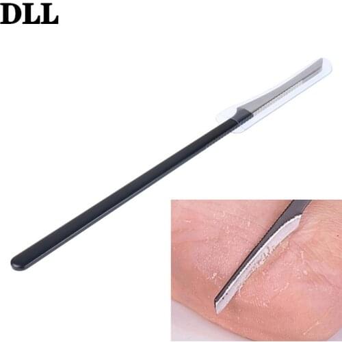 Dead Skin Remover Cuticle Cutter Rasp Scraper Pedicure Foot Callus Care Stainless Steel Foot Corn Remover Pedicure Knife Corn