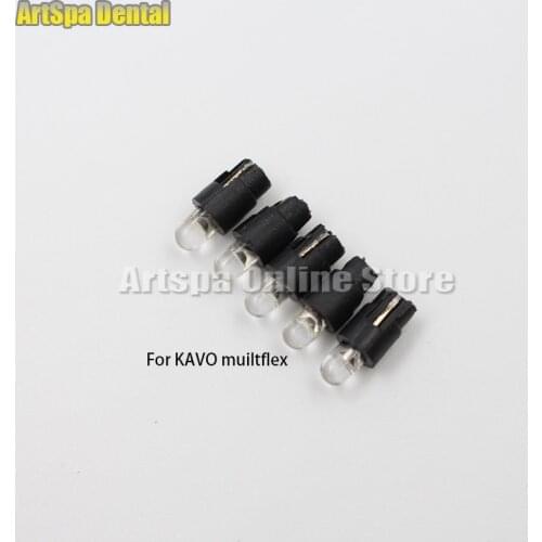 5 pieces LED bulb with E-generator for kavo fiber optic handpiece LED light bulb compatible with kavo muiltiflex coupling