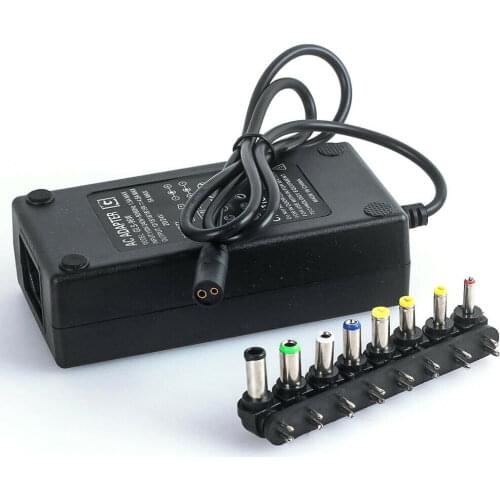 DC 12V/15V/16V/18V/19V/20V/24V 4-5A 96W Laptop AC Universal Power Adapter Charger for ASUS DELL Lenovo Sony Toshiba Laptop