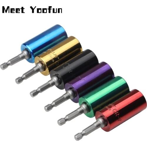 1 set Universal Torque Wrench Head Set Socket Sleeve 7-19mm Power Drill Ratchet Bushing Spanner Key Magic Grip Multi Hand Tools