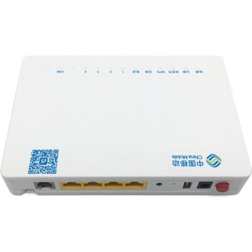 10pcs Z T E FTTH ONT ONU XPON F663N V6.0 1GE+3FE+1TEL+WIFI GPON EPON English interface, Customized logo OEM for you.F660 F623