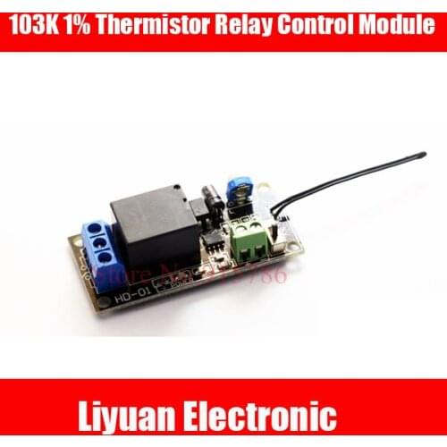 103K 1% Thermistor Relay Control Module / 5V12V Temperature Control Relay / Temperature Switch Board